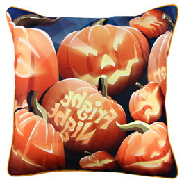 Aberto Design Cojín Multicolor 43 x 43 cm